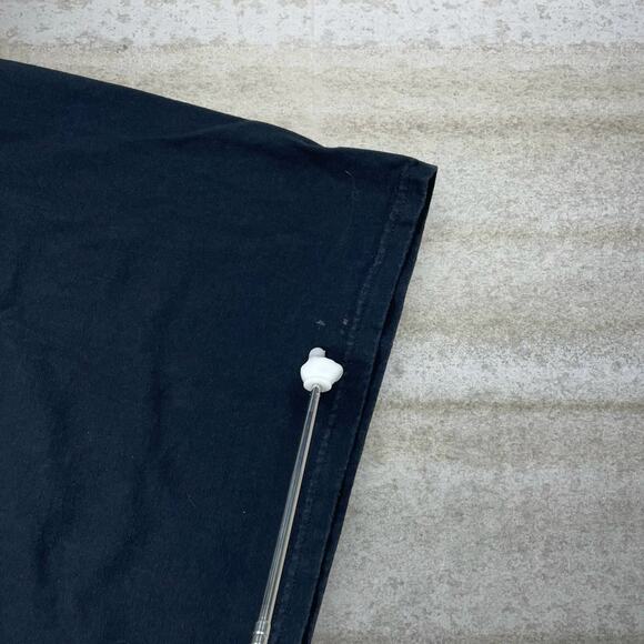 Vintage Sturgis Biker Shirt Made in USA Road Kill Cafe Jet Black Cotton 90s - Picture 5 of 5